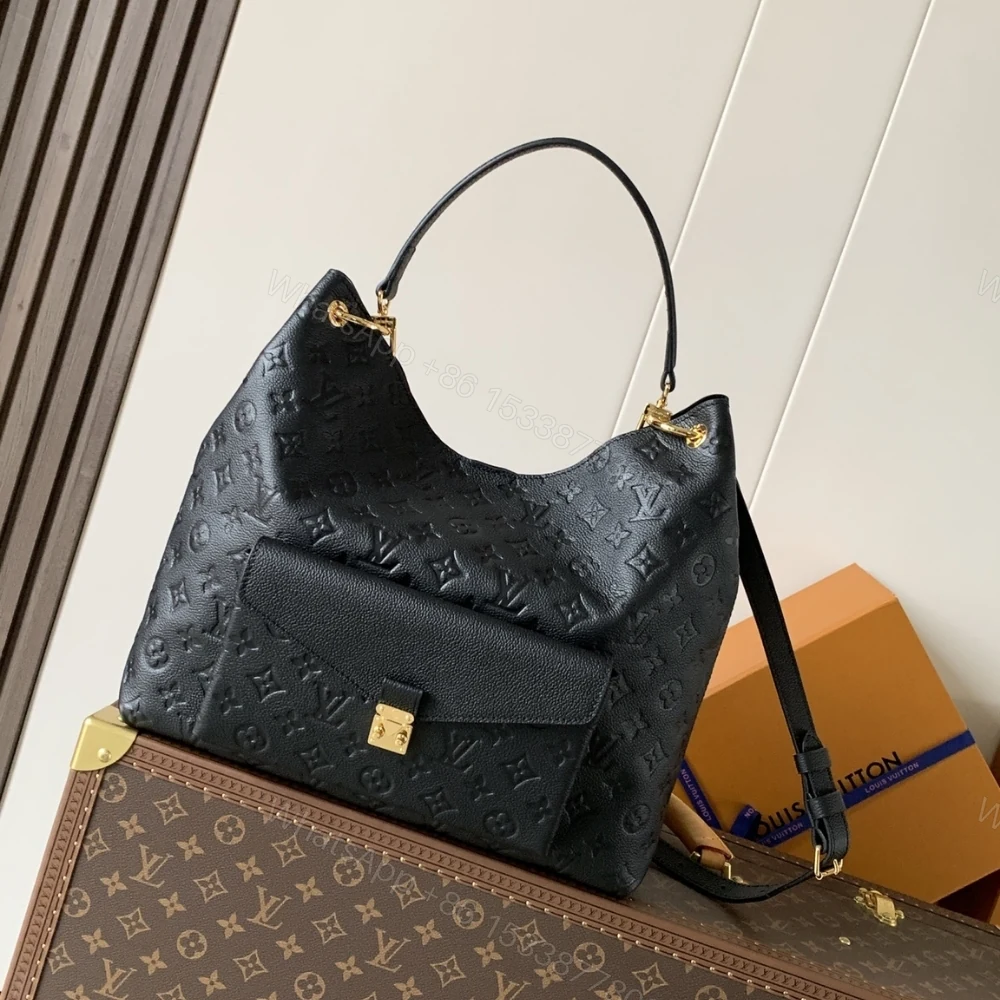 View 2 of Louis Vuitton Hobo Métis Black 35cm M27189