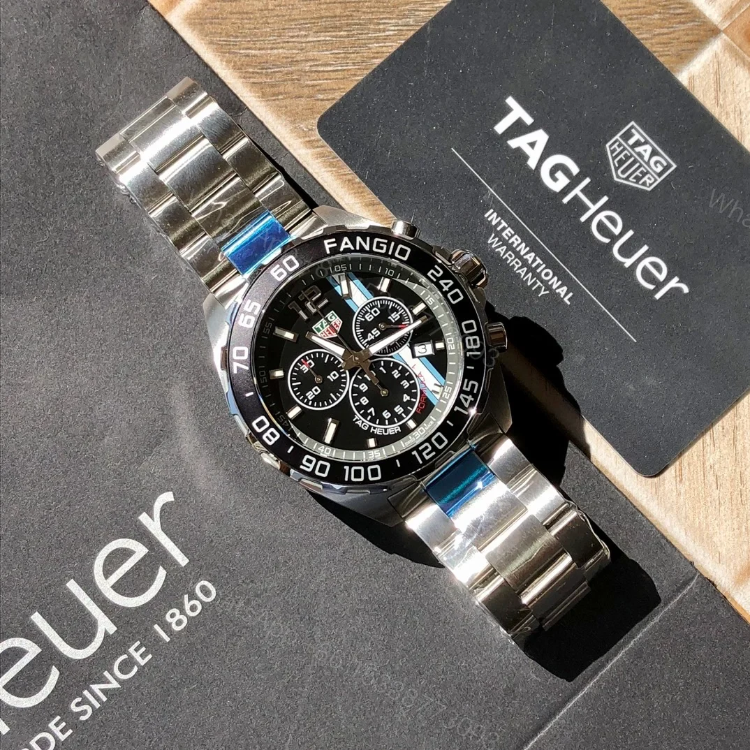 View 3 of TAG Heuer Formula 1 Chronograph Quartz Stainless Steel James Hunt CAZ1017.BA0842