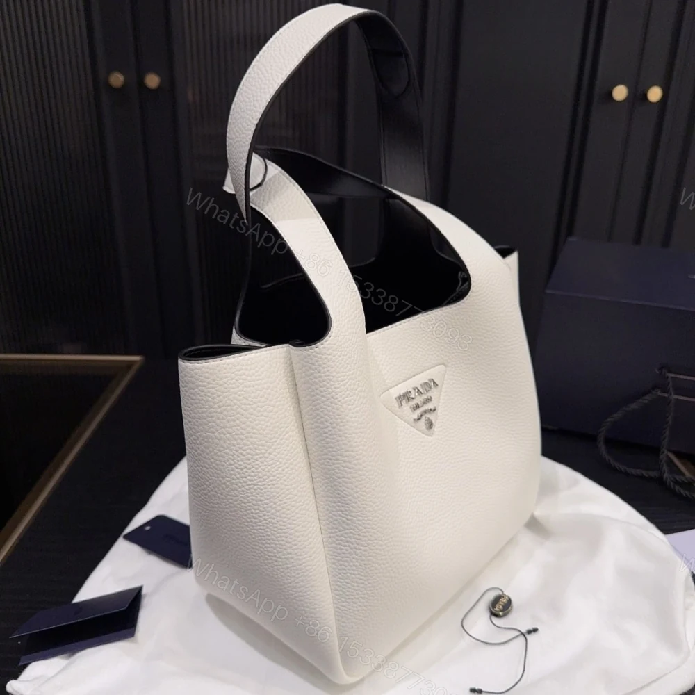 View 3 of Prada Small Tote Bag White 24Cm