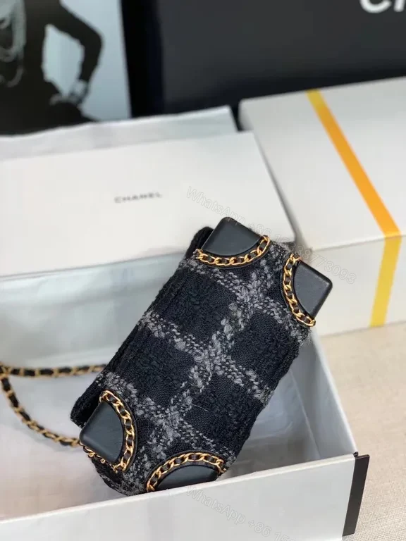 View 4 of Chanel-Inspired Tweed Crossbody: Everyday Luxe Bag