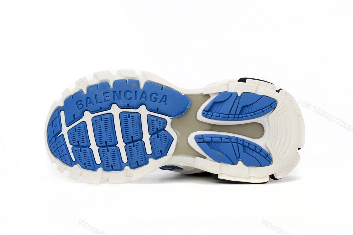 View 11 of Balenciaga Track 2 Sneaker Blue White 568614 W3AE2 4191