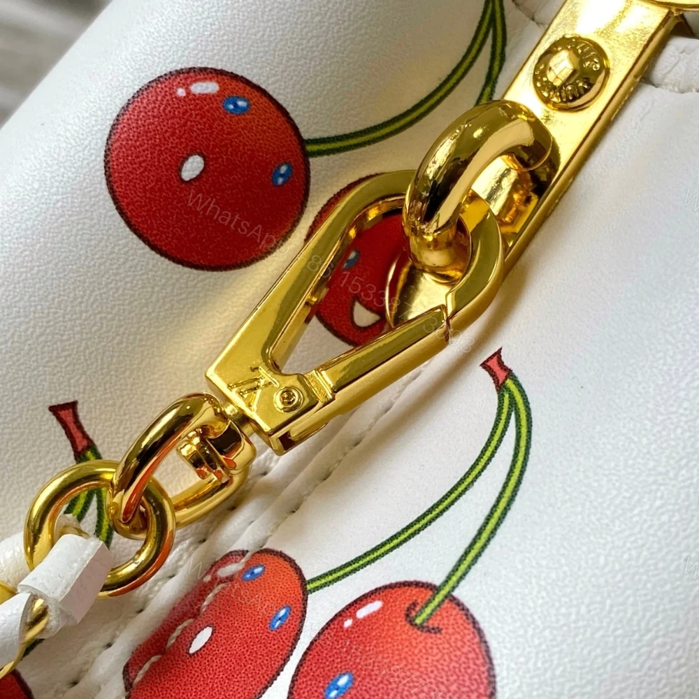 View 6 of Louis Vuitton X Takashi Murakami Capucines Cherry Mini White 21Cm M13251