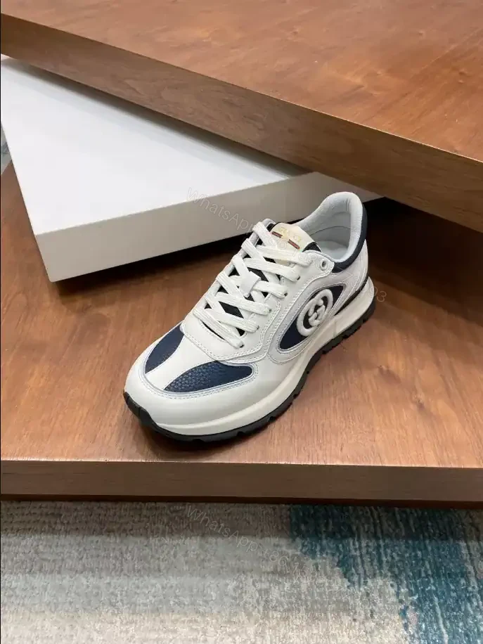 View 3 of GUCCI MEN’S LEATHER SNEAKER – GC199