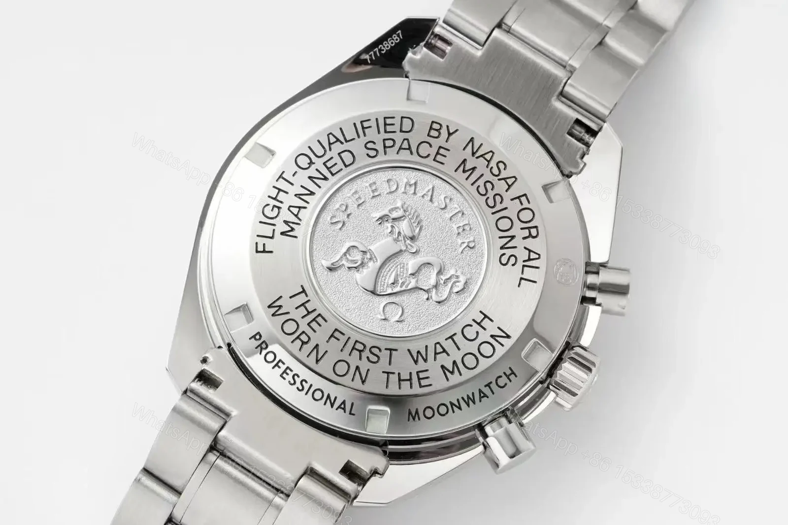 View 3 of Swiss made Best Replica Omega Speedmaster Moonwatch