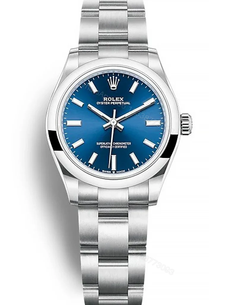 Replica Rolex Oyster Perpetual Lady Blue Dial 277200 31 mm — view 1