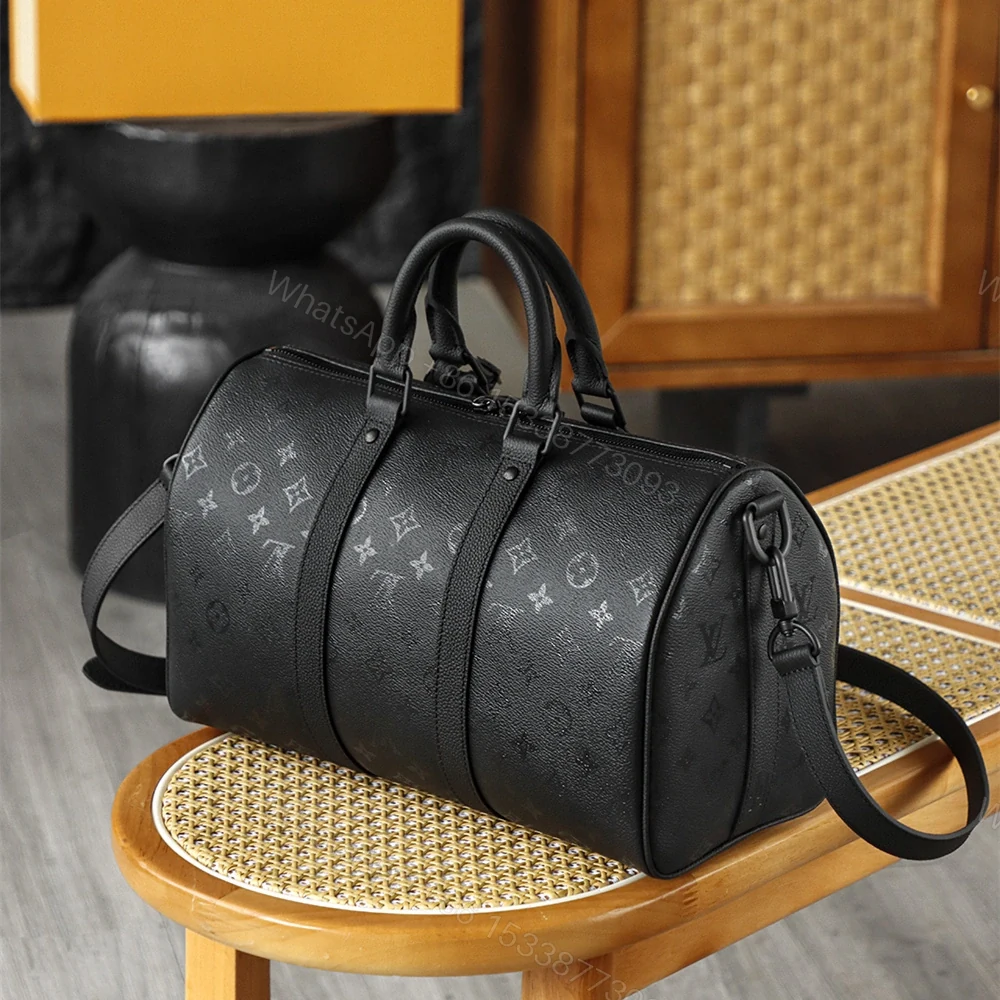 View 4 of 高仿LV*Keepall35系列M28370男士單肩包免檢版