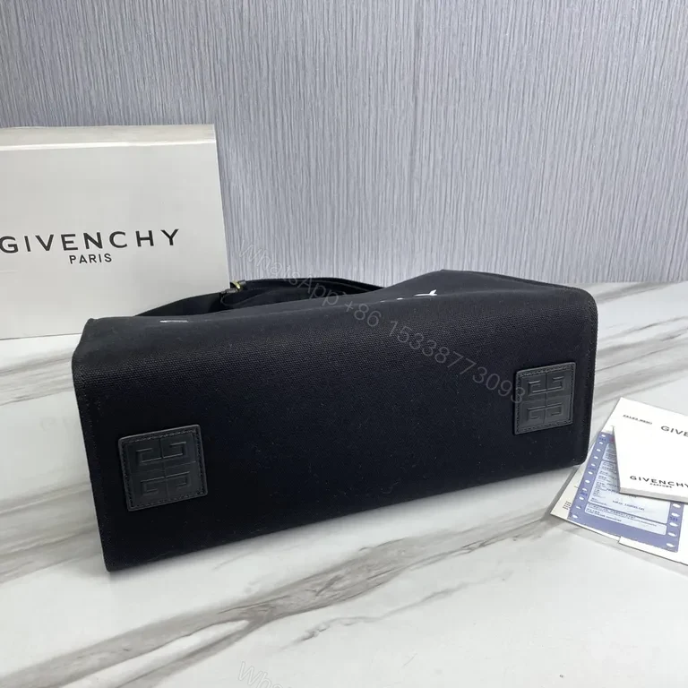 View 8 of Givenchy Modern Structured Tote: Logo-Forward Luxe Bag