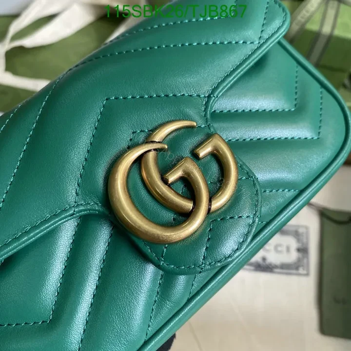 View 42 of Gucci Super Mini Bag in Beige Matelassé Chevron Leather 476433