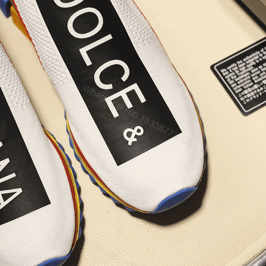View 7 of DOLCE & GABBANA STRETCH MESH SORRENTO SNEAKERS WITH LOGO – DG45