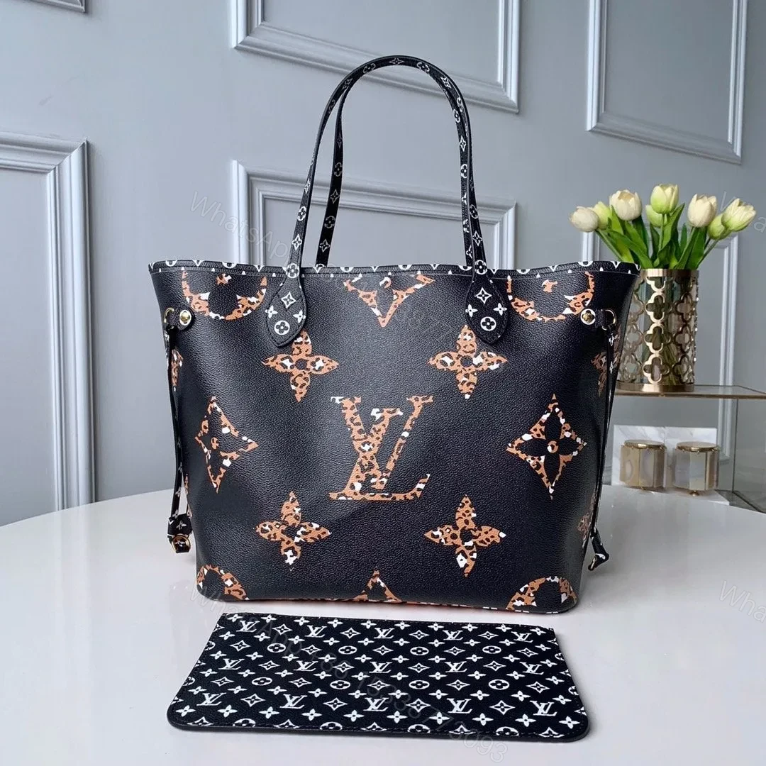 LV NEVERFULL MM 32 NOIR MONOGRAM — view 1
