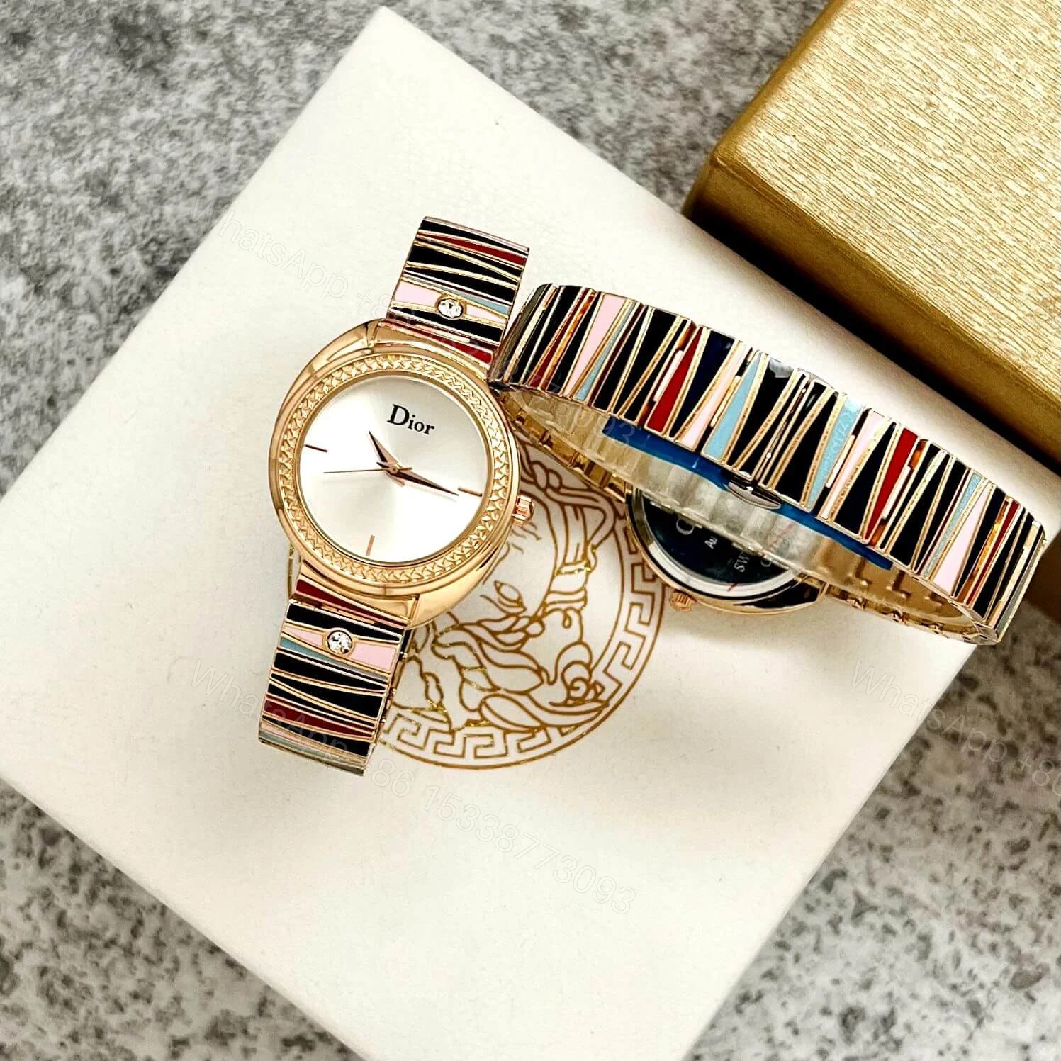 View 5 of Dior Serpenti Seduttori 103273 Diamond Dial Quartz 40mm