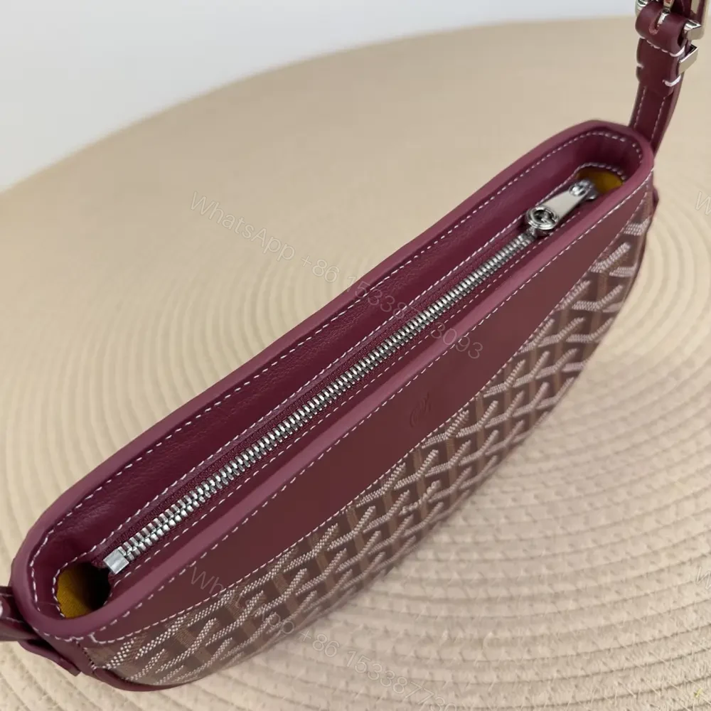 View 5 of 高仿Goyard*33CL33P單肩半月包紅色免檢版