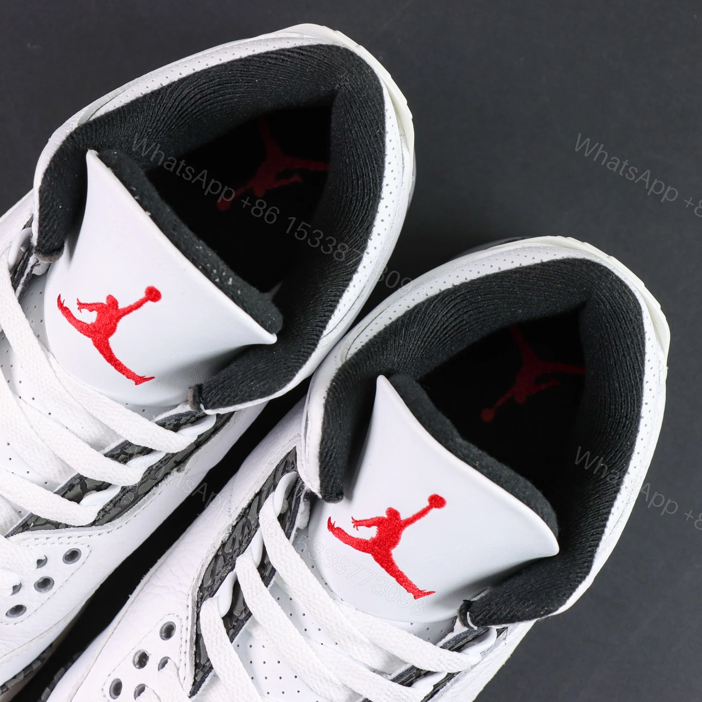 View 4 of Jordan 3 Retro Cement Grey