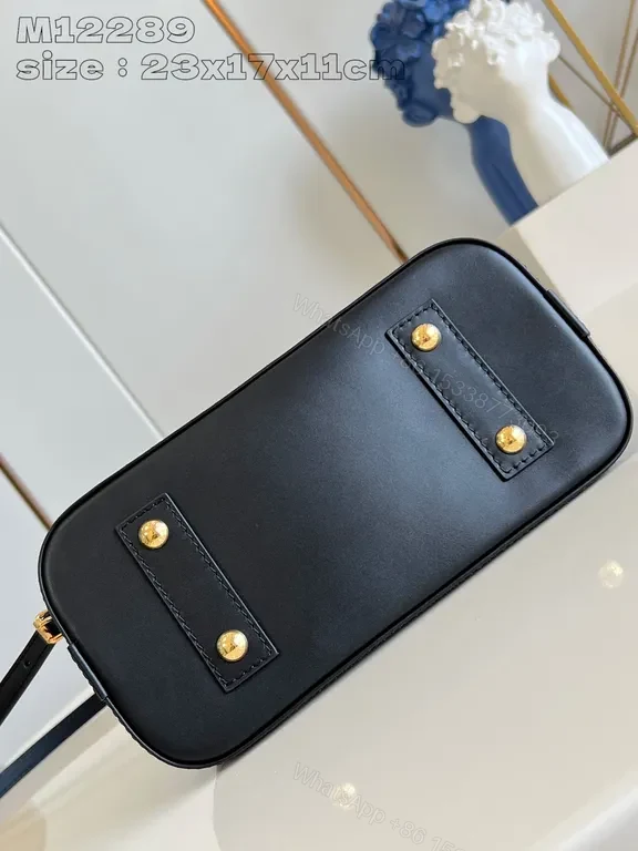 View 9 of Chic Monogram Bowler: Modern Luxury Compact Bag
