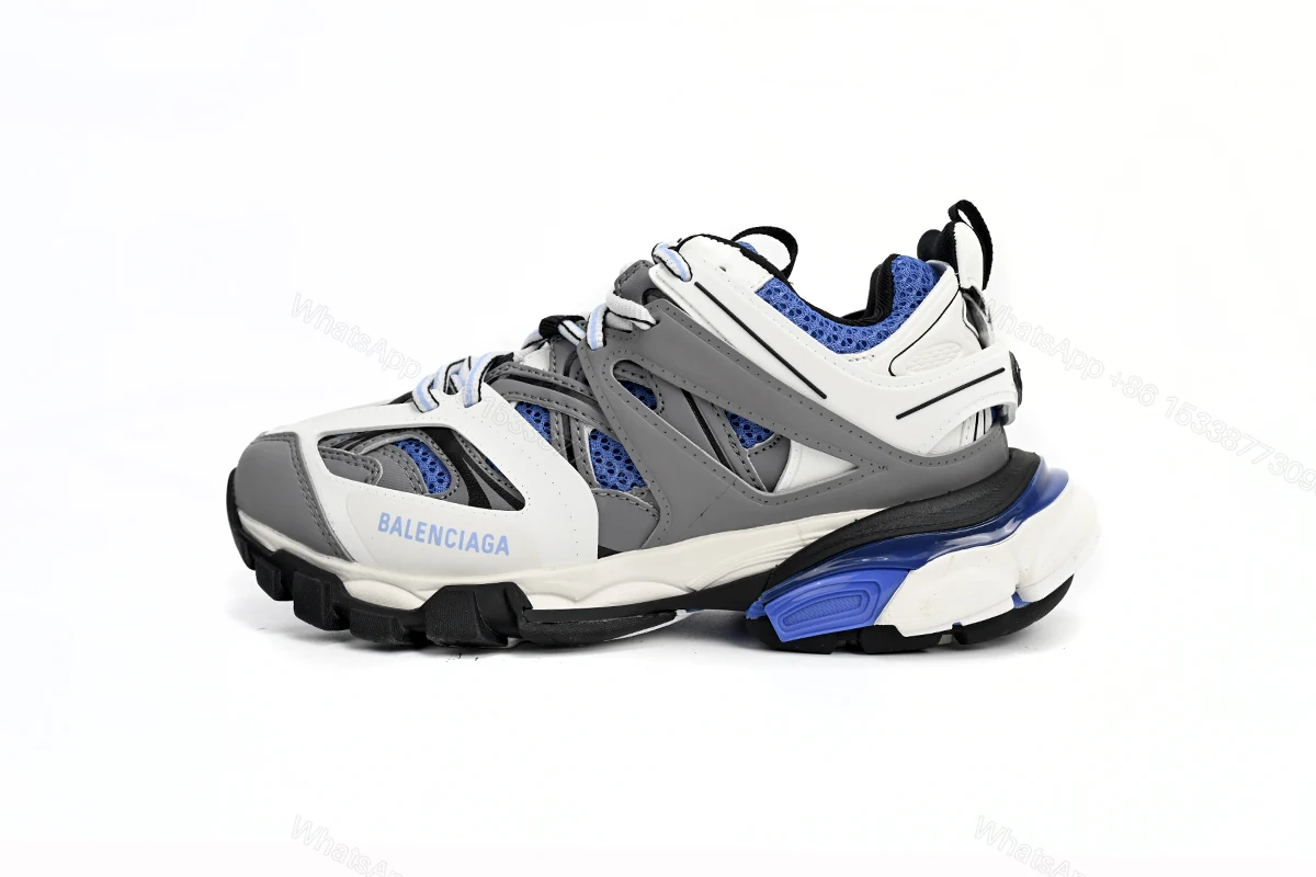 View 10 of Balenciaga Tess S.Black Black Grey White Blue 542436 W3SR6 2501