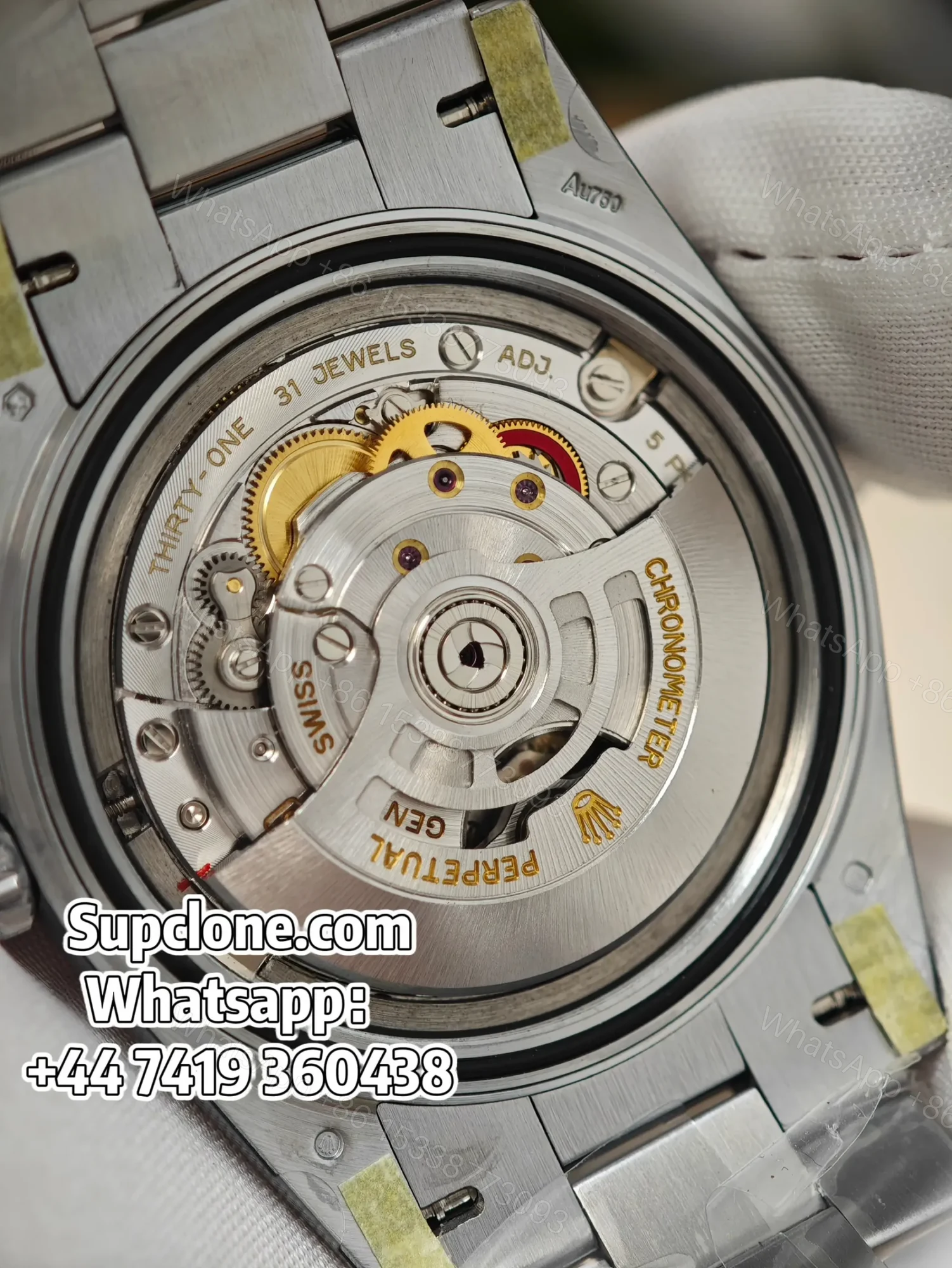 View 9 of Rolex Day-Date 40mm Meteorite Diamond Dial – Super Clone 1:1 Cal. 3255