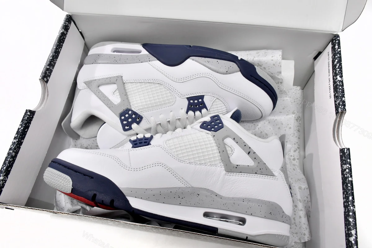Air Jordan 4 Retro Midnight Navy DH6927-140 (Best Quality) — view 2