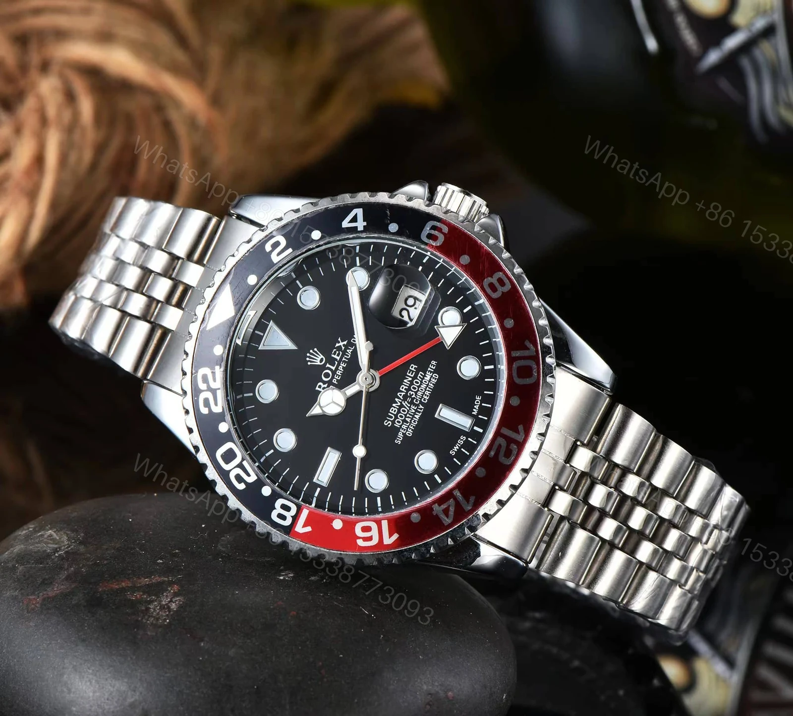 View 4 of Rolex Gmt Master Ii Steel Pepsi 40Mm