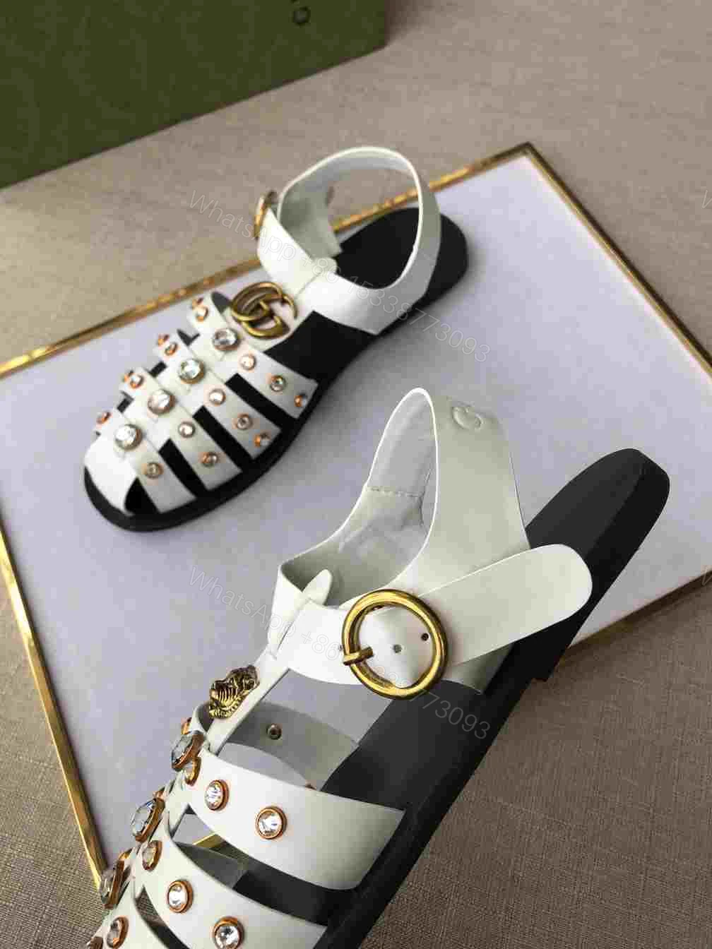 View 8 of GUCCI SANDAL WITH DOUBLE G – SDG001