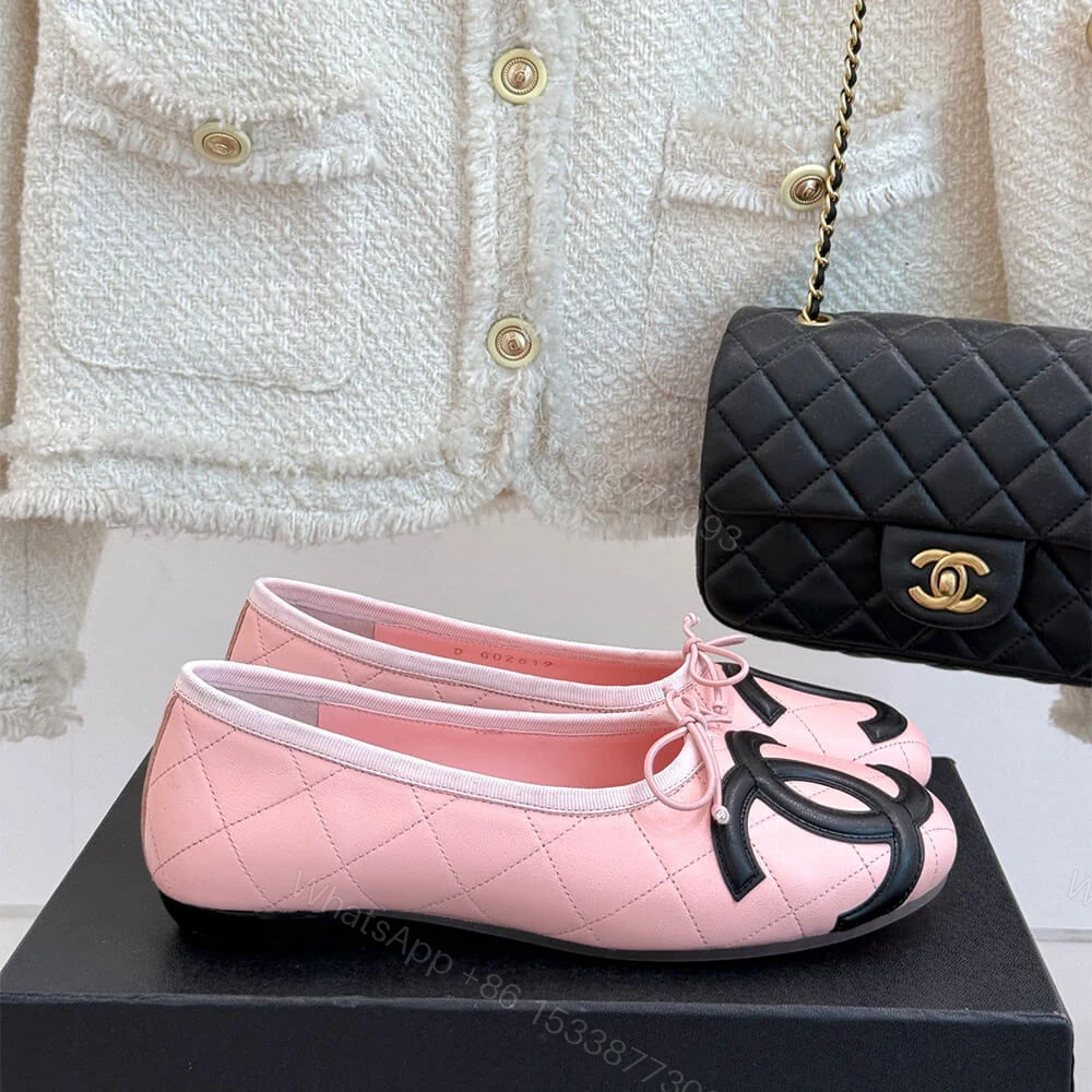 View 2 of CHANEL Quilted Ballerina Flats