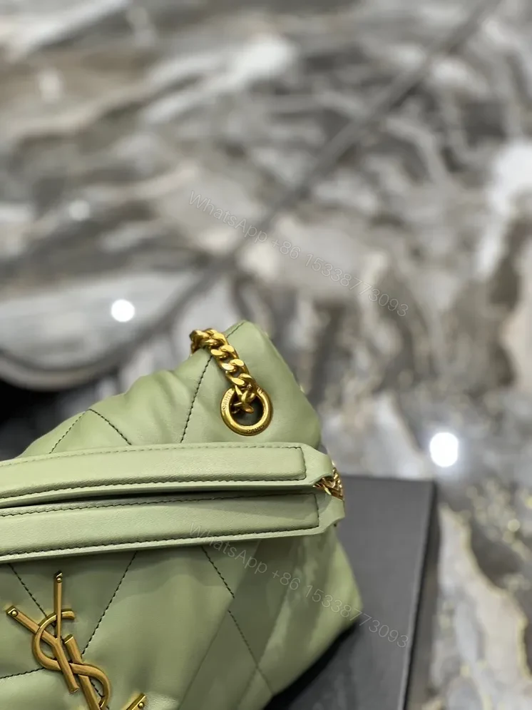 View 7 of Saint Laurent loulou puffer toy quilted leather shoulder bag