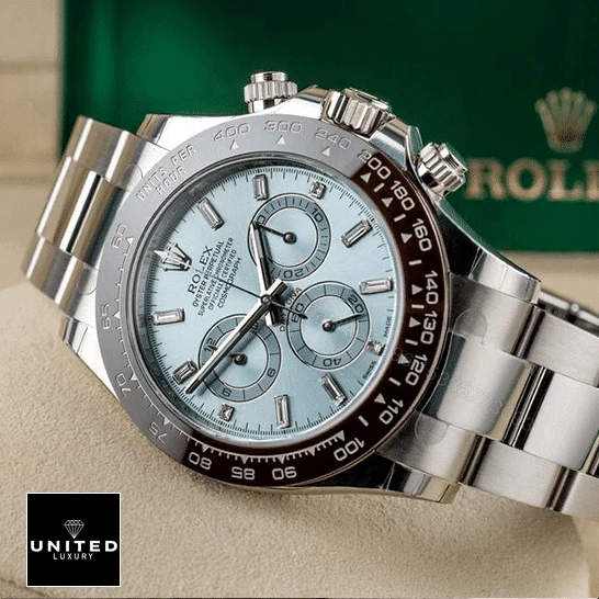 View 4 of Rolex Daytona Cosmograph 126506 Blue Dial Oyster Replica