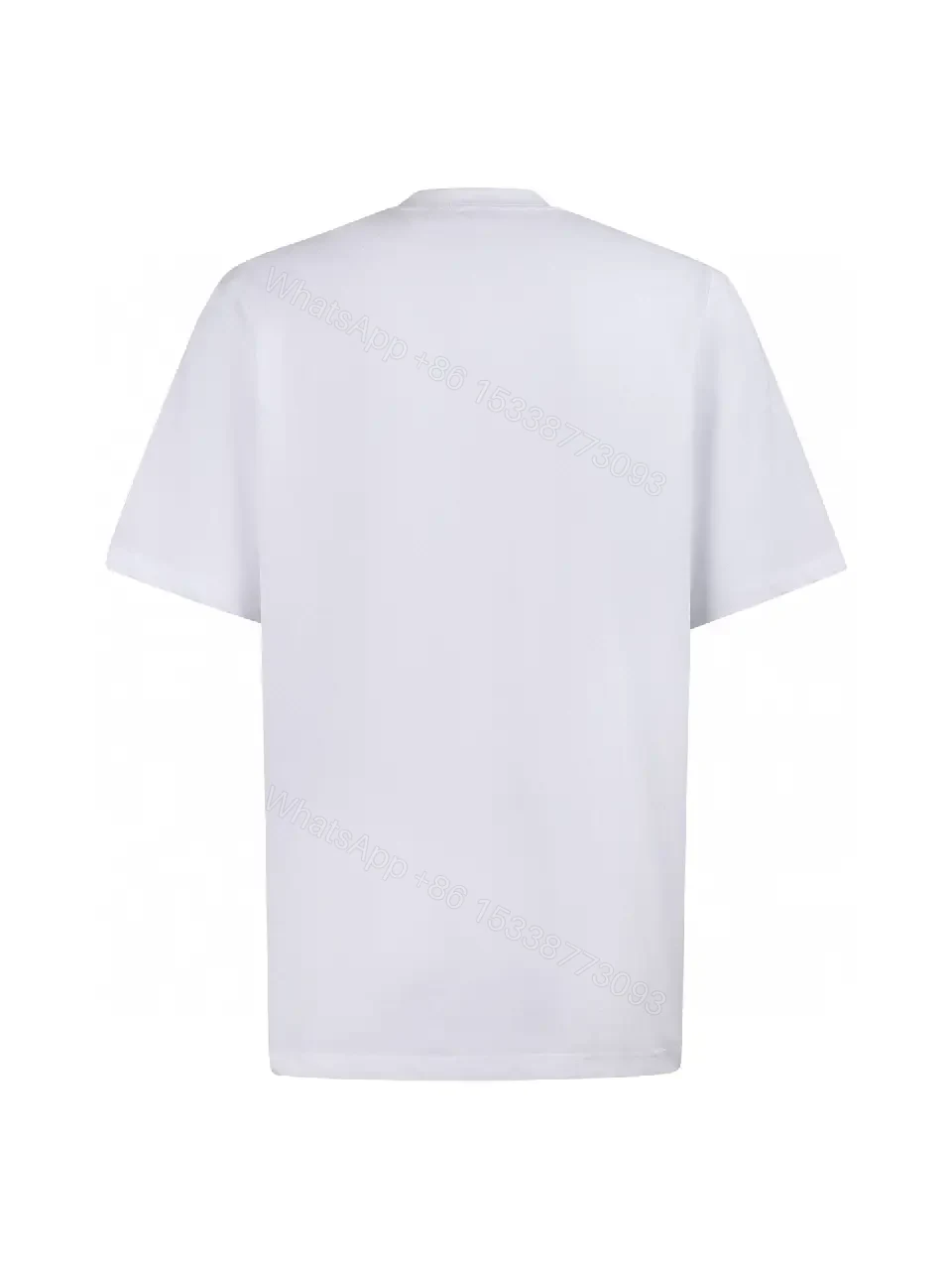 View 8 of Gold Logo White Tee — Minimalist Luxe Streetwear Tee