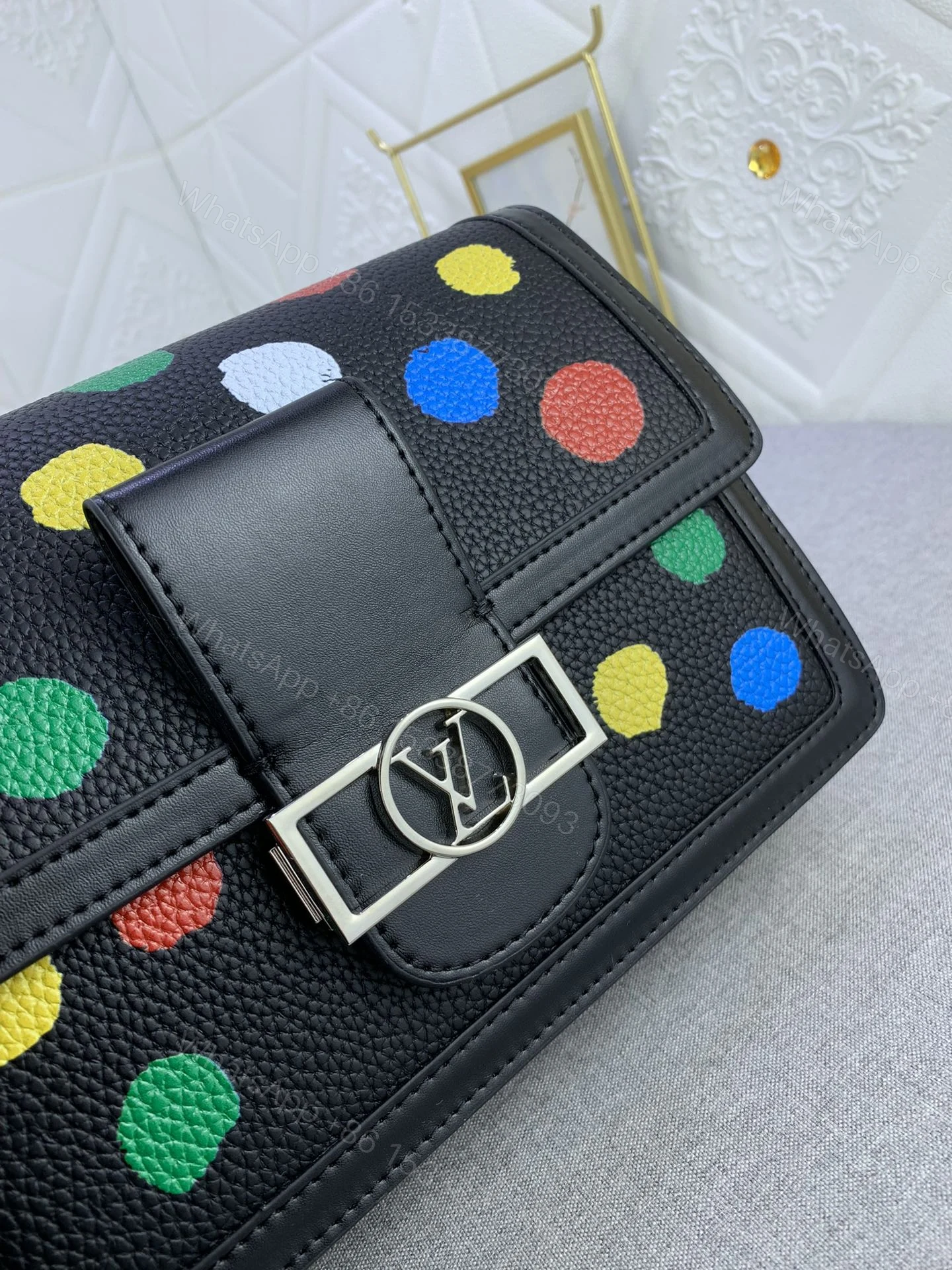 View 4 of Louis Vuitton x YK Dauphine Mini Bag ‘Black’ M21750