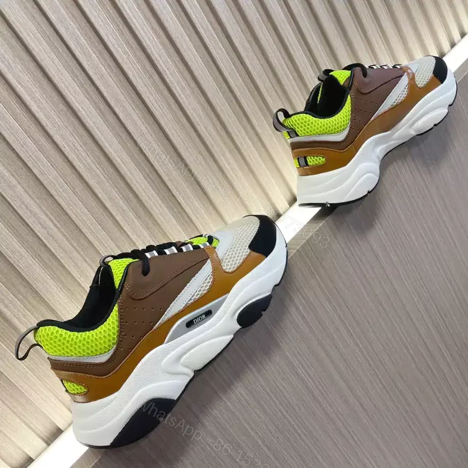 View 8 of B22 SNEAKER TECHNICAL MESH WITH AND CALFSKIN – CD129