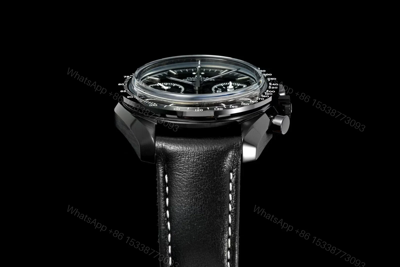 View 8 of Omega Speedmaster Moonwatch Co-Axial Dark Side of the Moon Pitch Black 311.92.44.51.01.004