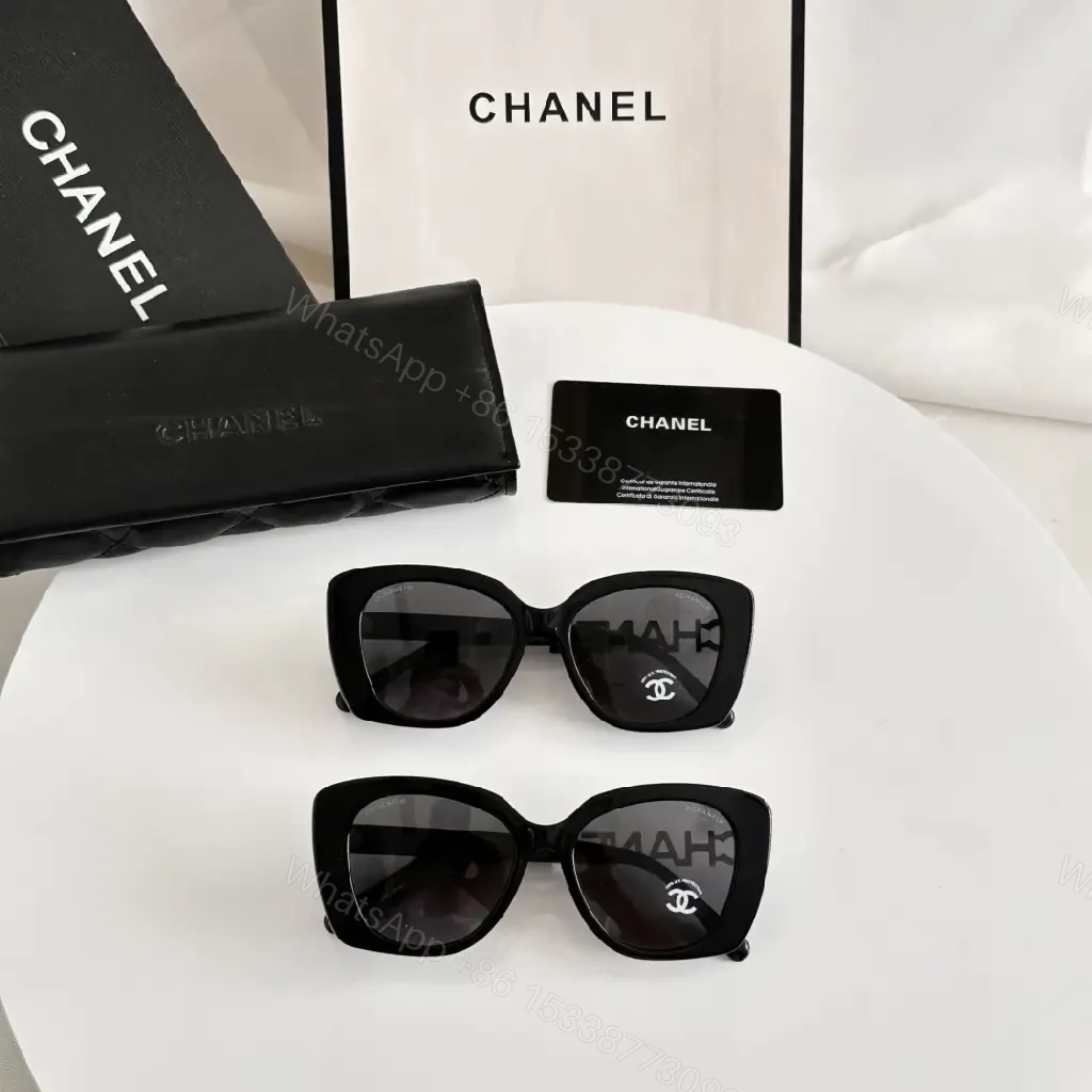 View 7 of Oversized Black Acetate Sunglasses: Modern Luxe Comfort