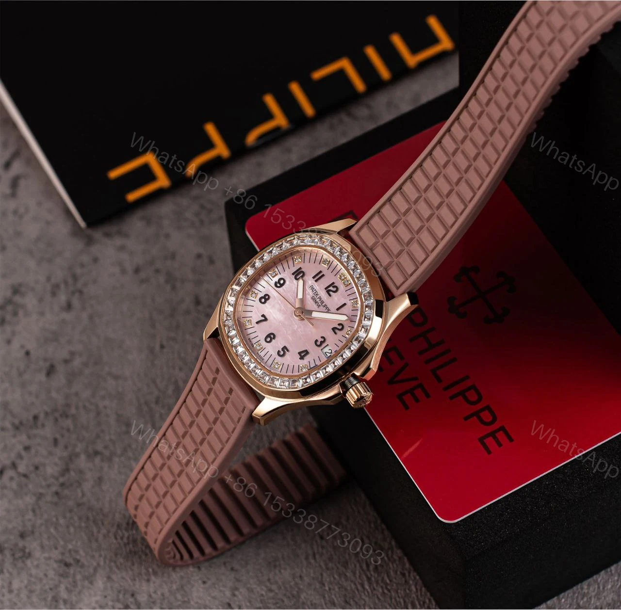View 6 of Patek Philippe Rose Gold – Ladies – Aquanaut