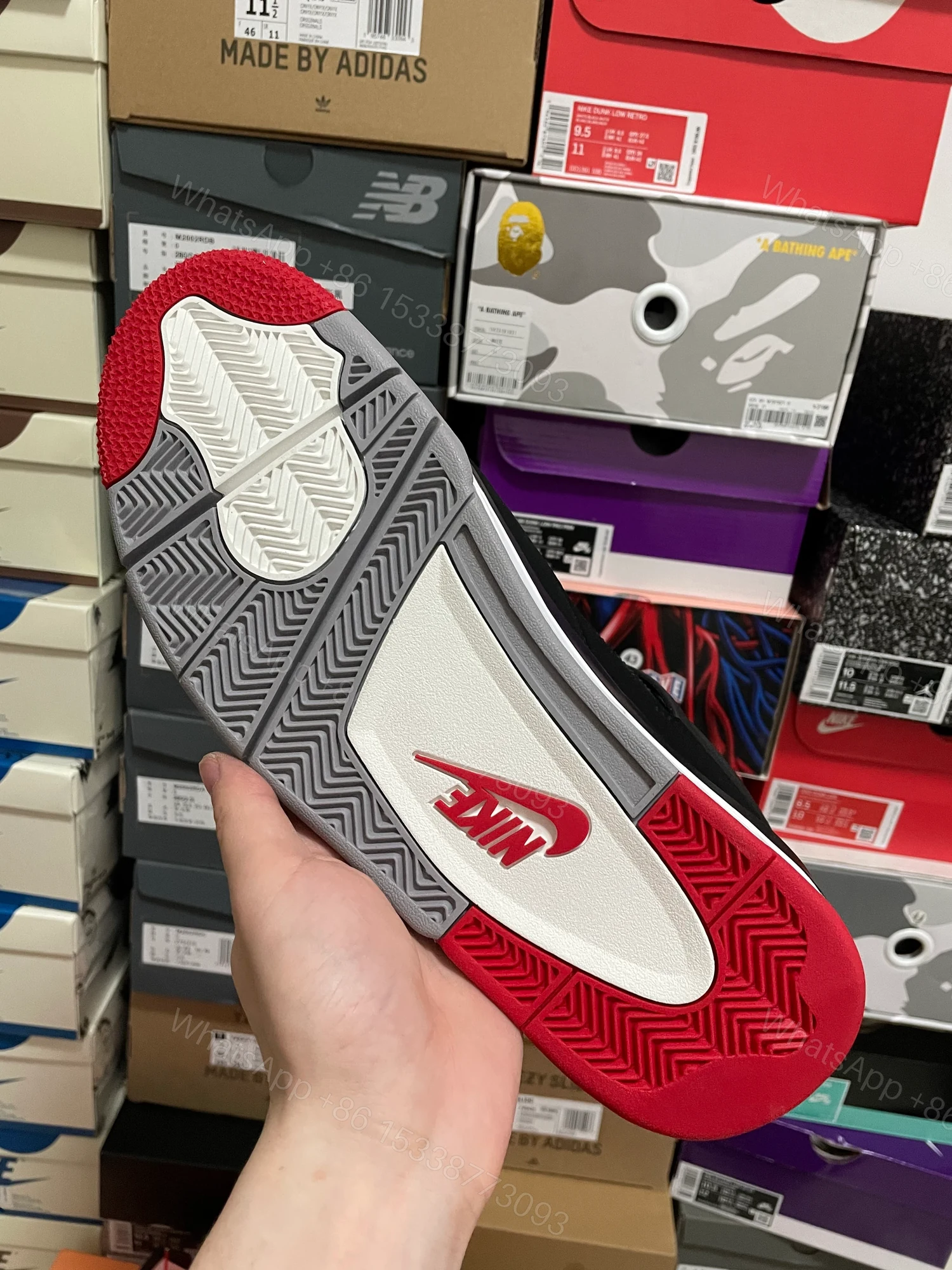 View 7 of Jordan 4 Retro Bred (2019)