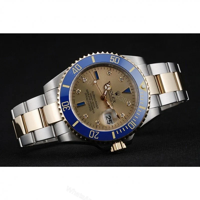 View 4 of Replica Rolex Submariner Gold Dial rl55