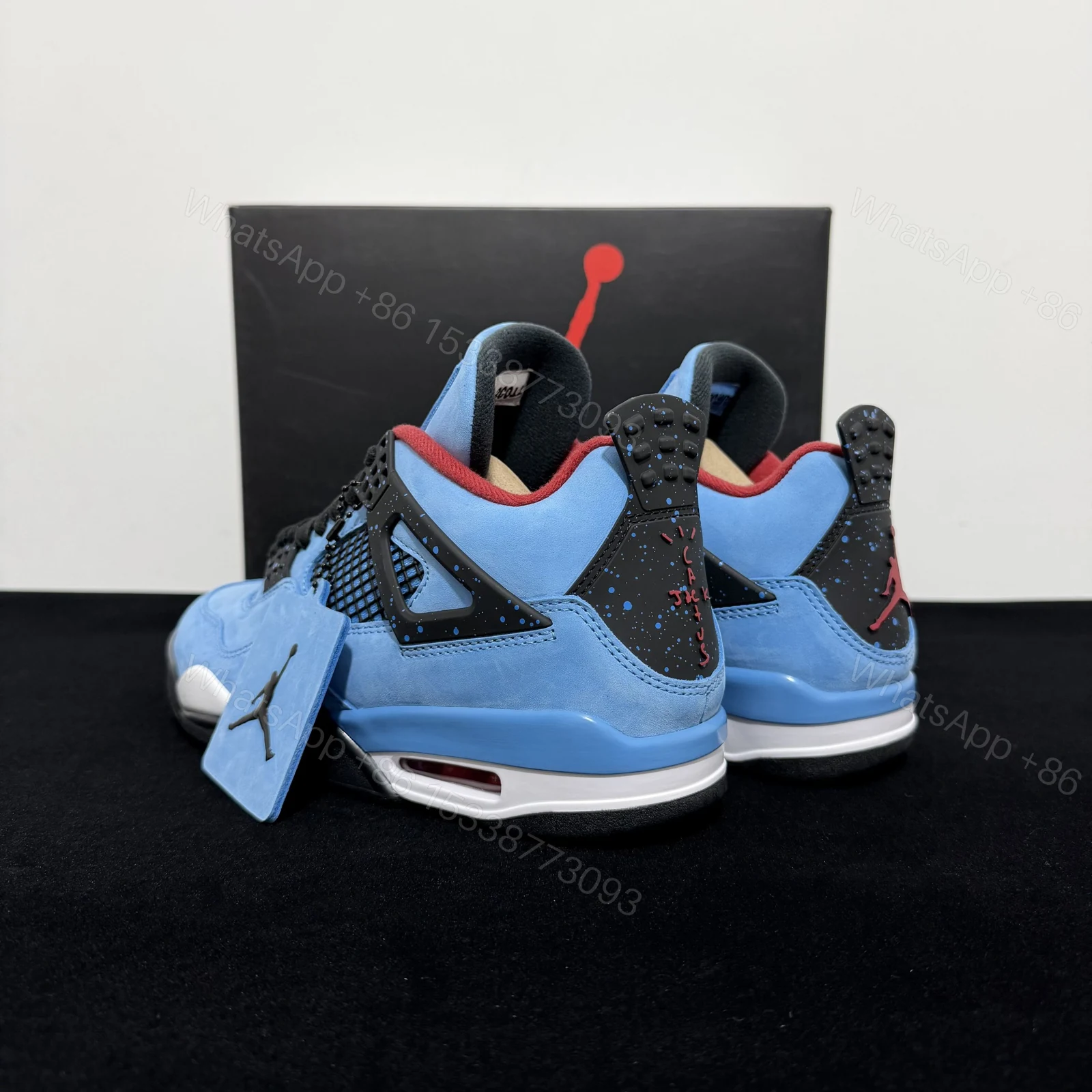 View 5 of Air Jordan 4 Retro Travis Scott Cactus Jack Reps