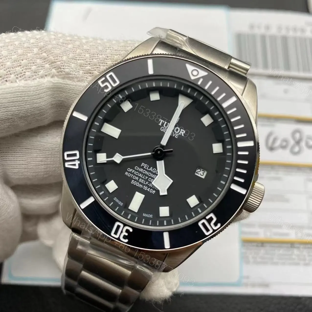 View 10 of Tudor Pelagos Black Replica