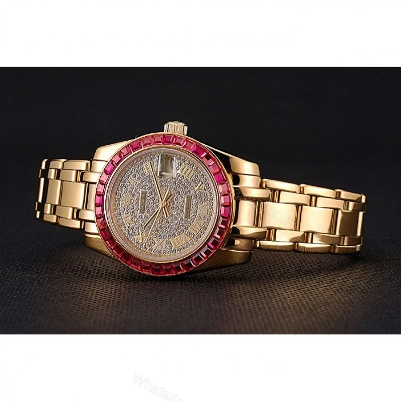 View 4 of Replica Rolex Datejust Diamond Dial 622835 33 mm