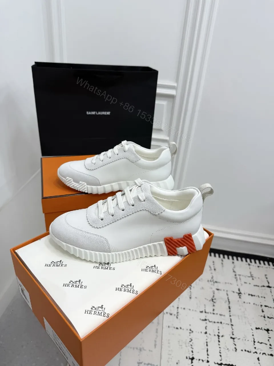 View 6 of Casual Luxe Runner: Modern Texture, Bold Detail Sneaker
