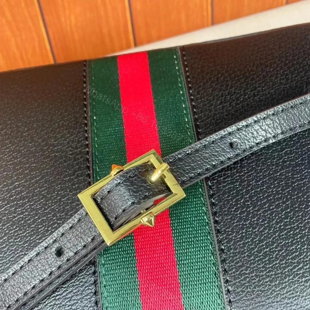 View 6 of Gucci Ophidia GG Small Shoulder Bag Black 23Cm 499621 DJ2DG 1060