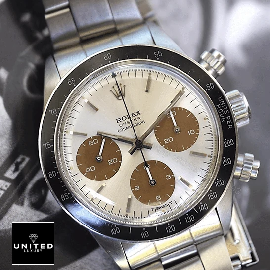 View 7 of Rolex Daytona Silver Replica
