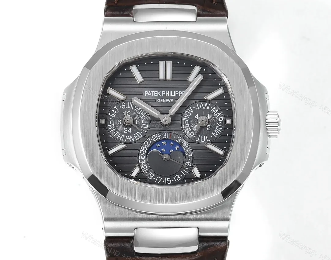 View 2 of Patek Philippe Nautilus Grey Perpetual Watch