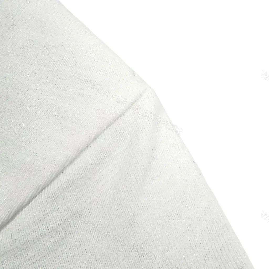 View 9 of White Cotton Tee - Handwritten Blue Dior Print, Relaxed Fit, Easy Luxury