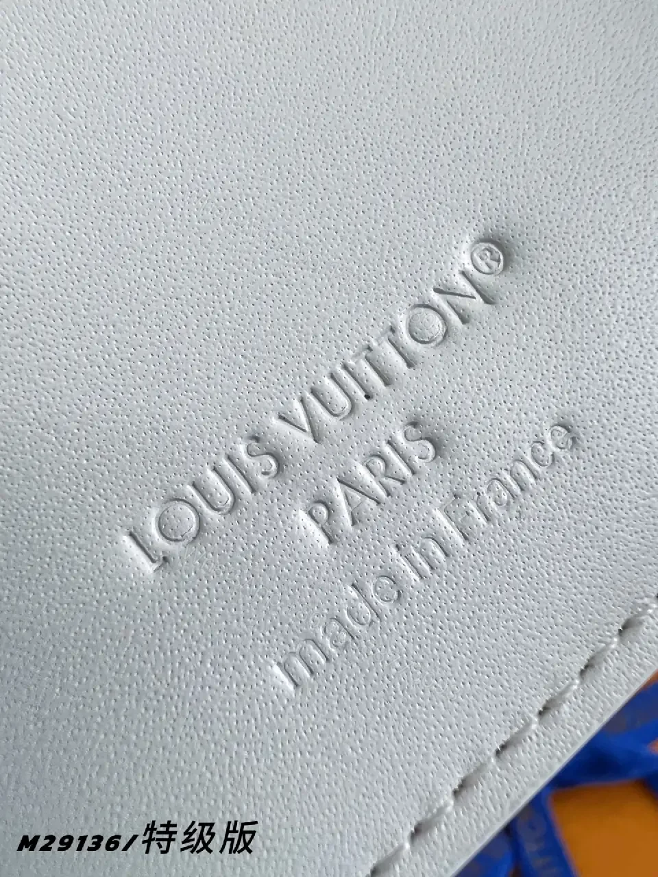 View 7 of Blue Gray LV Monogram Compact Bi-fold Wallet
