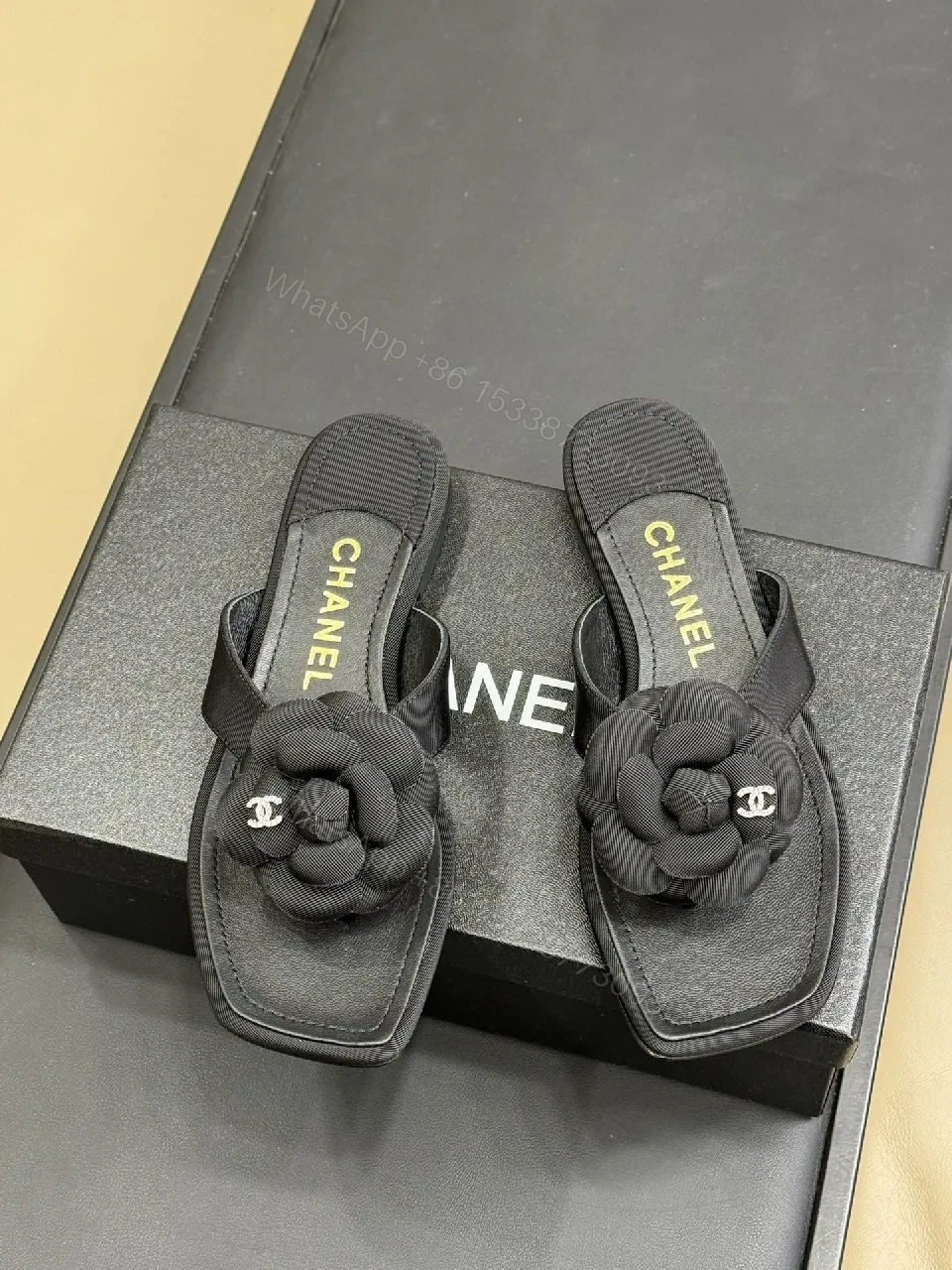 Satin Knot-Detail Slides: Luxury Everyday Chic Sandals — view 1