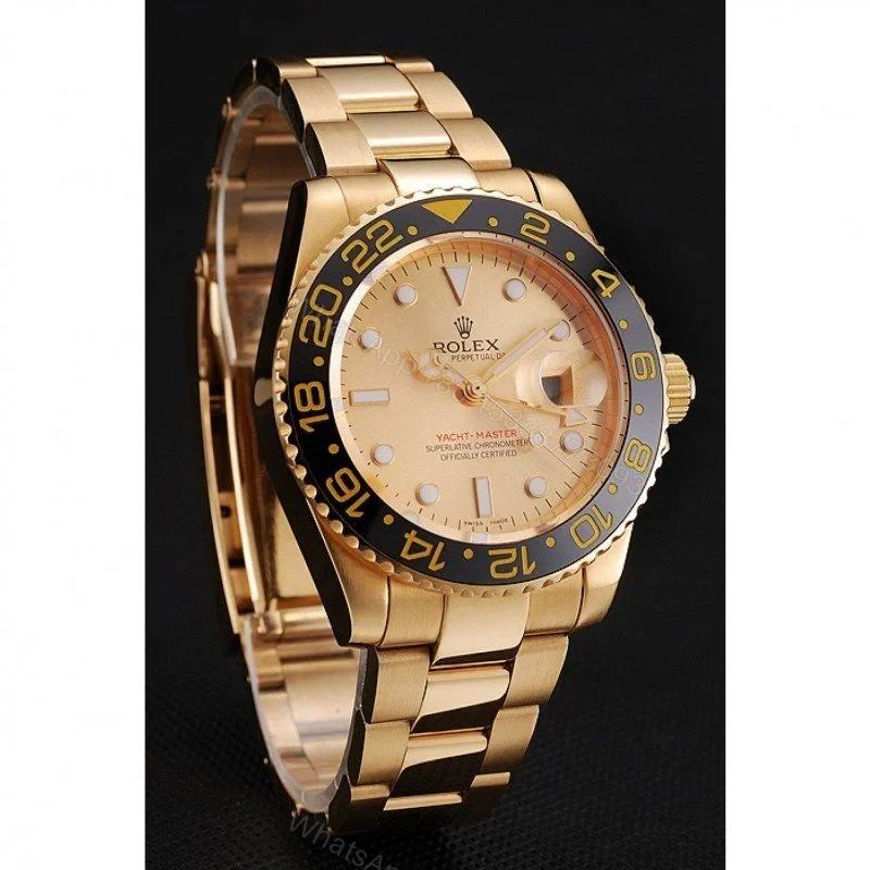 View 3 of Superclone Rolex GMT-Master II Gold Dial 1453749