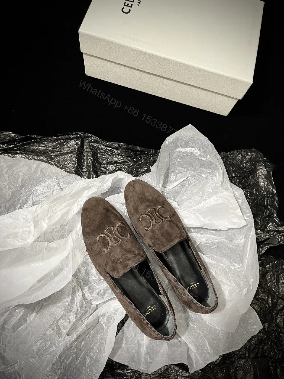 View 4 of Brown Suede Loafers: Minimalist, Designer-Inspired Comfort
