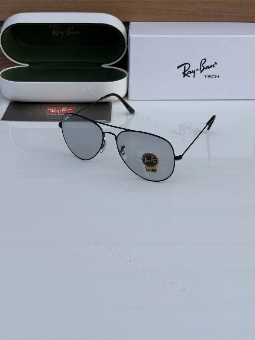 First Copy Rayban Aviator 3026 Black Day Night — view 1