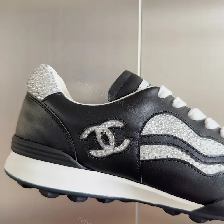 View 9 of Chanel-Inspired Luxury Sneakers: Premium Comfort & Style
