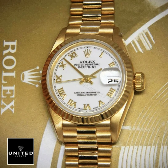 View 10 of Rolex Datejust 116238 Gold Replica
