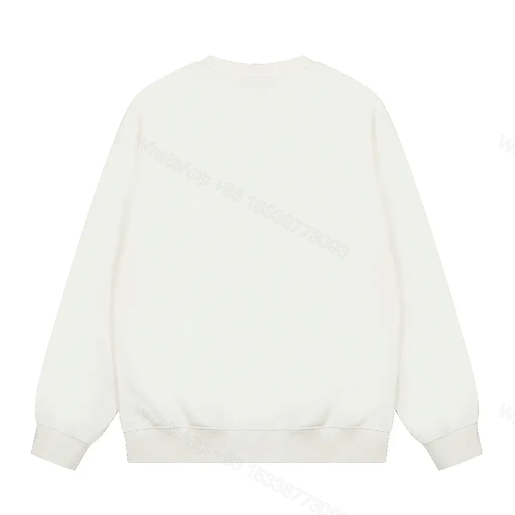View 9 of Black Knit Crewneck Sweatshirt with Silver Horse Motif